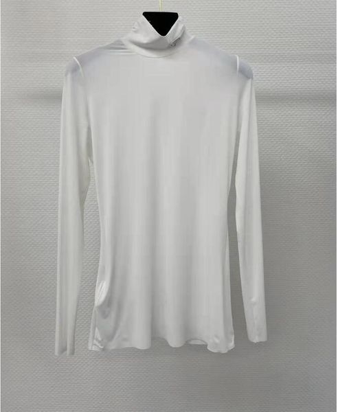 fashion trend women's slim fit high neck shirt solid long sleeve high waist tight printing spring and autumn wear, Black
fashion trend women's slim fit high neck shirt solid long sleeve high waist tight printing spring and autumn wear, Black