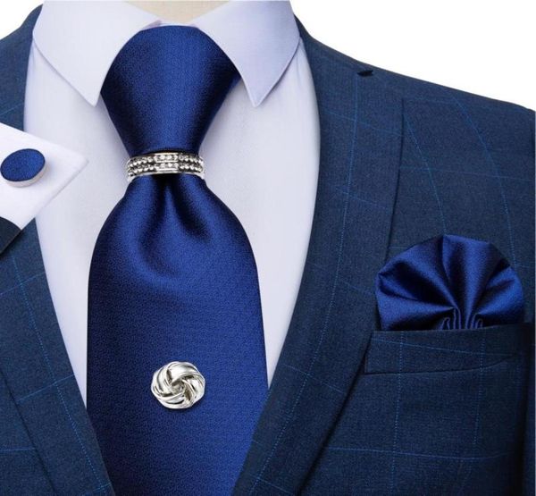 bow ties solid blue men039s neck tie set pocket square cufflinks 100 silk wedding for men with tack silver ring gift2754865, Black;gray
bow ties solid blue men039s neck tie set pocket square cufflinks 100 silk wedding for men with tack silver ring gift2754865, Black;gray