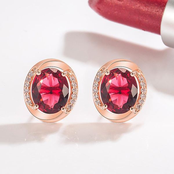 stud hoyon diamond style zircon oval 5carat stud earrings women's 14k gold color pigeon blood red egg shape fashion jewelry gift, Golden;silver
stud hoyon diamond style zircon oval 5carat stud earrings women's 14k gold color pigeon blood red egg shape fashion jewelry gift, Golden;silver