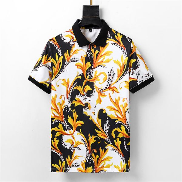 mens stylist polo shirts luxury italy men clothes short sleeve fashion casual men's summer lapel ice silk tshirt mens version of slim b, White;black
mens stylist polo shirts luxury italy men clothes short sleeve fashion casual men's summer lapel ice silk tshirt mens version of slim b, White;black