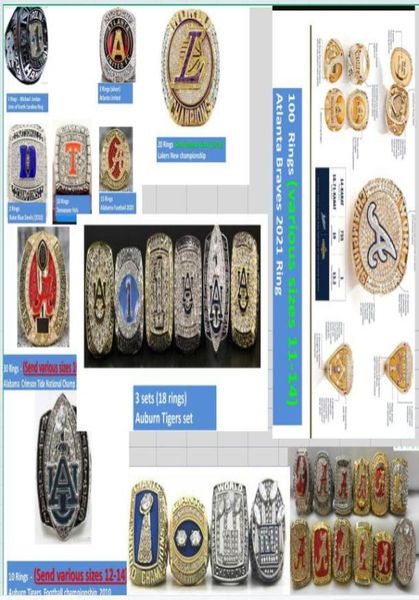 2022 whole variety of styles mixed championship ring fashion gifts from fans and friends leather bag parts accessories9894903, Black
2022 whole variety of styles mixed championship ring fashion gifts from fans and friends leather bag parts accessories9894903, Black
