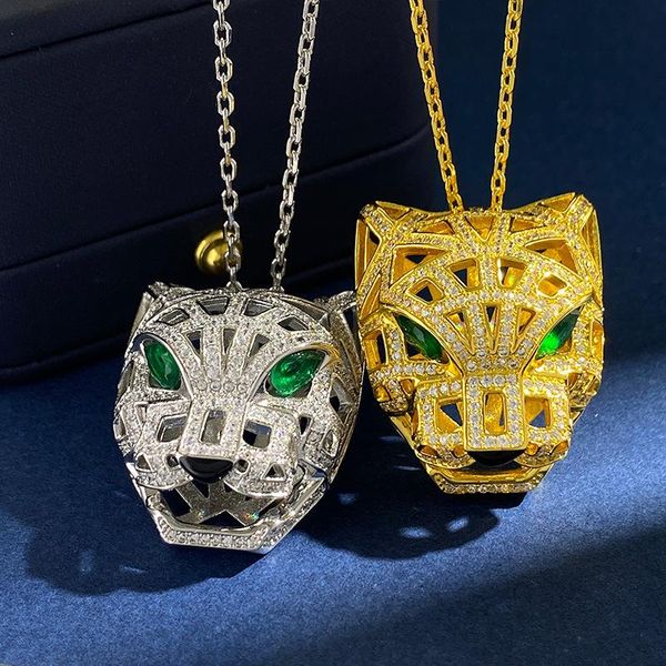 necklaces silver gold color micro crystal stone bossy green eye 3d leopard pendant necklace for men women long chain jewelry
necklaces silver gold color micro crystal stone bossy green eye 3d leopard pendant necklace for men women long chain jewelry