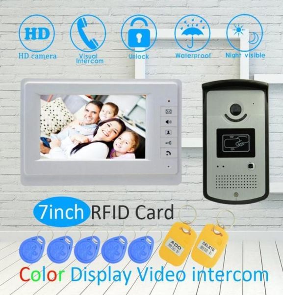 video door phones 7 inch lcd color screen home smart wired doorbell ring rfid phone intercom system night visible camera19426579
video door phones 7 inch lcd color screen home smart wired doorbell ring rfid phone intercom system night visible camera19426579