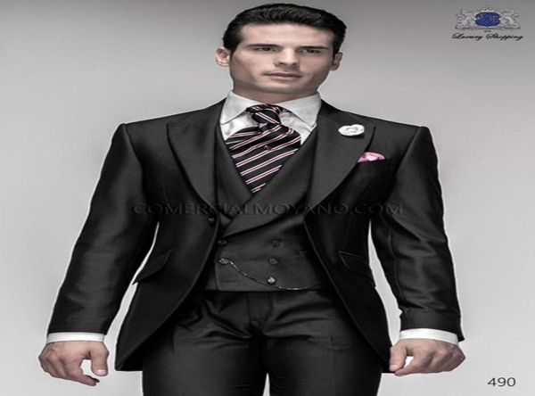 new shiny black one button groom tuxedos peak lapel mens blazer wedding clothing prom suit jacketpantsvest 6747307715, Black;gray
new shiny black one button groom tuxedos peak lapel mens blazer wedding clothing prom suit jacketpantsvest 6747307715, Black;gray