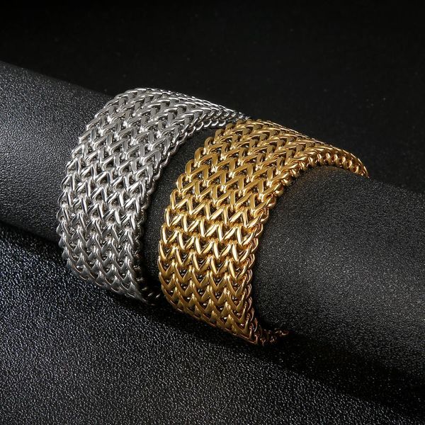 bangle 12/18/30mm width big stainless steel mesh bracelet men charm brand bracelet for boyfriend husband father day gift, Black
bangle 12/18/30mm width big stainless steel mesh bracelet men charm brand bracelet for boyfriend husband father day gift, Black