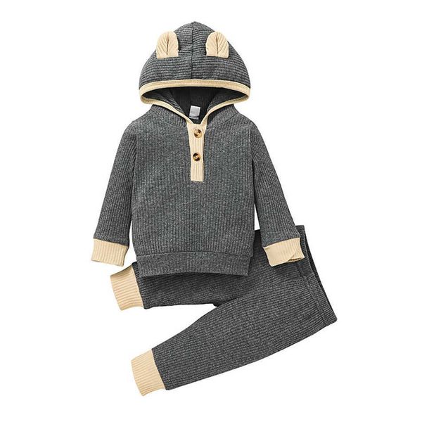 2022 spring newborn baby clothes infant toddler boys girls hoodie set baby solid tracksuit children clothing suit pajamas 8j38, White
2022 spring newborn baby clothes infant toddler boys girls hoodie set baby solid tracksuit children clothing suit pajamas 8j38, White