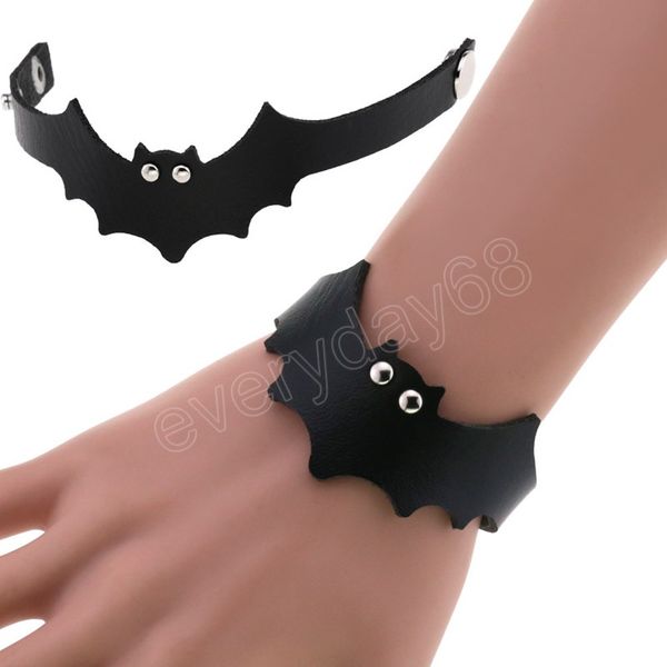 harajuku vintage black pu leather bracelet bat bracelet for women men adjusted bracelet bangle jewelry, Golden;silver
harajuku vintage black pu leather bracelet bat bracelet for women men adjusted bracelet bangle jewelry, Golden;silver