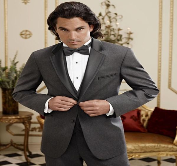 new selling two buttons dark grey groom tuxedos notch lapel man blazer wedding business suits jacketpantsvesttie 6992092026, Black;gray
new selling two buttons dark grey groom tuxedos notch lapel man blazer wedding business suits jacketpantsvesttie 6992092026, Black;gray