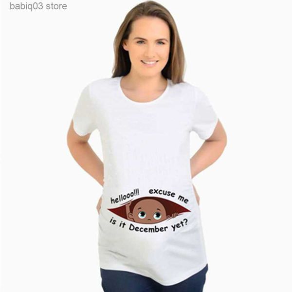 maternity tees excuse me is it january yet 12 monthes summer maternity pregnancy t-shirt women tee letter print pregnant clothes funny tees, White
maternity tees excuse me is it january yet 12 monthes summer maternity pregnancy t-shirt women tee letter print pregnant clothes funny tees, White