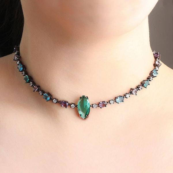 necklaces 2021 copper pendant necklace water drop colorful aaa cubic zirconia black fashion necklaces for women jewelry statement, Silver
necklaces 2021 copper pendant necklace water drop colorful aaa cubic zirconia black fashion necklaces for women jewelry statement, Silver