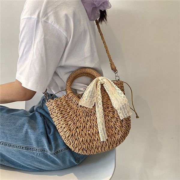waist bags handwoven straw rattan beach handbag women girls summer hollow out crossbody shoulder bag with bowknot lace tassels 230522
waist bags handwoven straw rattan beach handbag women girls summer hollow out crossbody shoulder bag with bowknot lace tassels 230522
