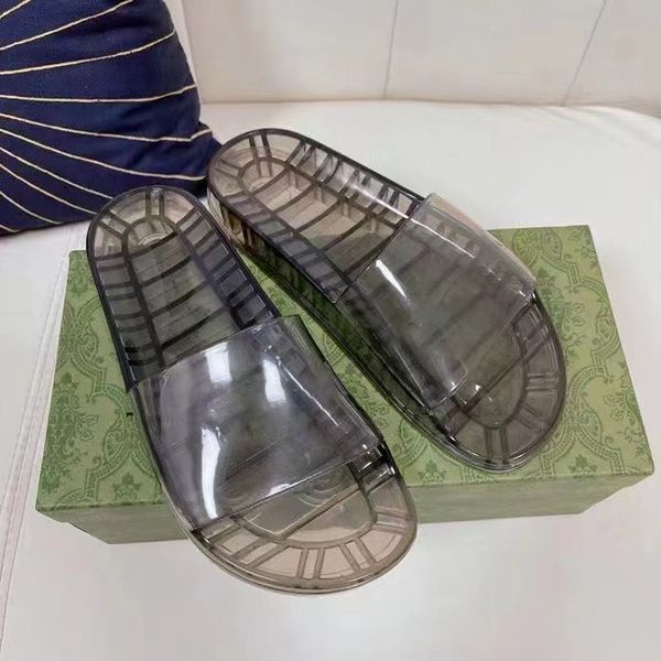fashion rubber transparent loose large size comfortable flat sandals designer style new beach travel slippers, Black
fashion rubber transparent loose large size comfortable flat sandals designer style new beach travel slippers, Black