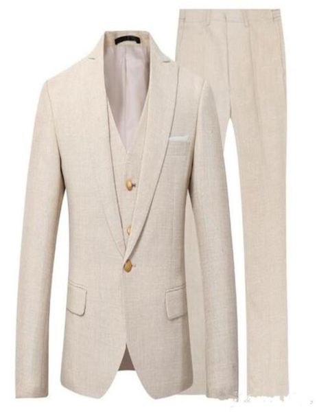 new slim fit linen men suits wedding groom tuxedos 3 pieces jacketpantsvest groomsmen suits man blazer 4393610373, Black;gray
new slim fit linen men suits wedding groom tuxedos 3 pieces jacketpantsvest groomsmen suits man blazer 4393610373, Black;gray
