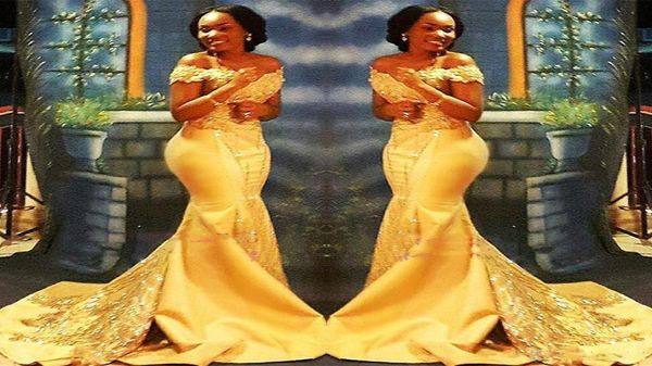 african nigerian yellow mermaid prom dresses off shoulders lace sequined satin evening prom gowns2717778, Black
african nigerian yellow mermaid prom dresses off shoulders lace sequined satin evening prom gowns2717778, Black