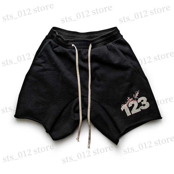 men's shorts streetwear high street rrr123 hip hop short loose terry pants sweatpants for men t230523, White;black
men's shorts streetwear high street rrr123 hip hop short loose terry pants sweatpants for men t230523, White;black