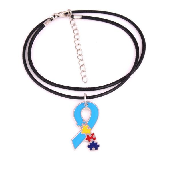 new arrival autism awareness identification necklace hope puzzle piece pattern enamel ribbon charm pendant id necklace6490788, Silver
new arrival autism awareness identification necklace hope puzzle piece pattern enamel ribbon charm pendant id necklace6490788, Silver