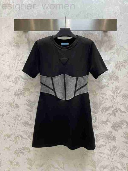 basic & casual dresses designer 2023 summer high waist cotton solid patchwork short dress women ladies sleeve o-neck, Black;gray
basic & casual dresses designer 2023 summer high waist cotton solid patchwork short dress women ladies sleeve o-neck, Black;gray