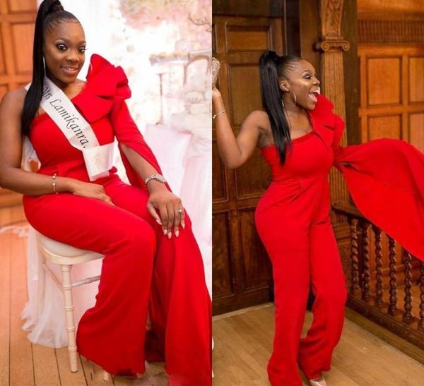 2020 red jumpsuit pageant evening dresses pantsuits one shoulder draped piping sleeve tassel prom dress plus size special occasion7920193, White;red
2020 red jumpsuit pageant evening dresses pantsuits one shoulder draped piping sleeve tassel prom dress plus size special occasion7920193, White;red
