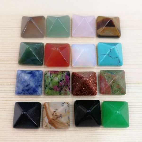 crystal fashion mixed natural stone beads 14mm square pyramid cab cabochons 50pcs for jewelry making earring pendant accessories no hole
crystal fashion mixed natural stone beads 14mm square pyramid cab cabochons 50pcs for jewelry making earring pendant accessories no hole