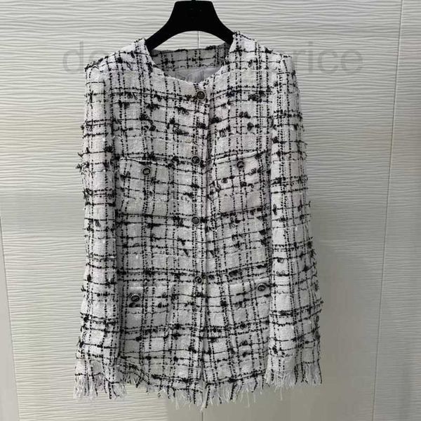 women's jackets designer brand jacket ootd fashion temperament grade tassel tweed coat overcoat leisure women spring coats cardigan chr, Black;brown
women's jackets designer brand jacket ootd fashion temperament grade tassel tweed coat overcoat leisure women spring coats cardigan chr, Black;brown