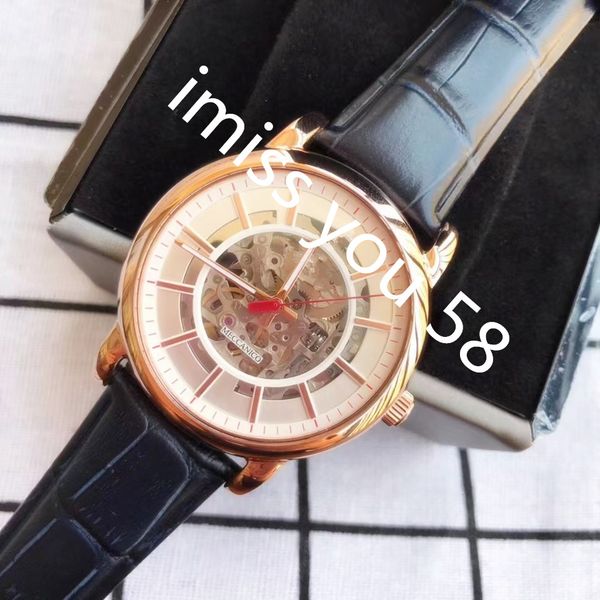men's watch-60009 fashion leisure watch, belt watch, three-pin machinery, fully automatic mechanical watch, size 43 mm, noble men', Slivery;brown
men's watch-60009 fashion leisure watch, belt watch, three-pin machinery, fully automatic mechanical watch, size 43 mm, noble men', Slivery;brown
