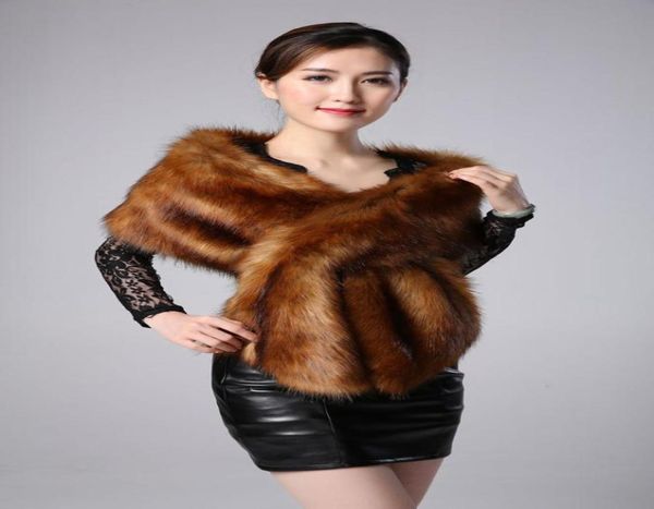 winter wedding coat bridal faux fur wraps warm stick shawls outerwear black gary white shrug women jacket prom evening7655642
winter wedding coat bridal faux fur wraps warm stick shawls outerwear black gary white shrug women jacket prom evening7655642
