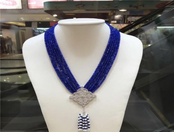 hand knotted natural 2x4mm blue stone multilayer white freshwater pearl zircon micro inlay accessories tassel necklace long 4550c8855043, Silver
hand knotted natural 2x4mm blue stone multilayer white freshwater pearl zircon micro inlay accessories tassel necklace long 4550c8855043, Silver