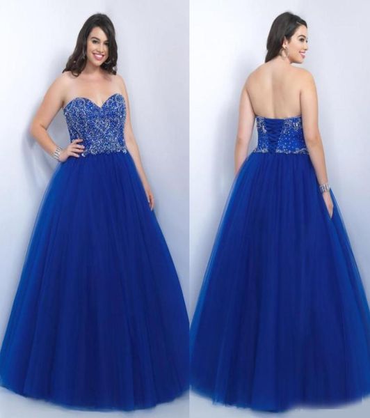 plus size prom dresses blue sequin crystals beading lace up back elegant unique design fashion tulle gown sweetheart neck pageant 9071643, Black
plus size prom dresses blue sequin crystals beading lace up back elegant unique design fashion tulle gown sweetheart neck pageant 9071643, Black