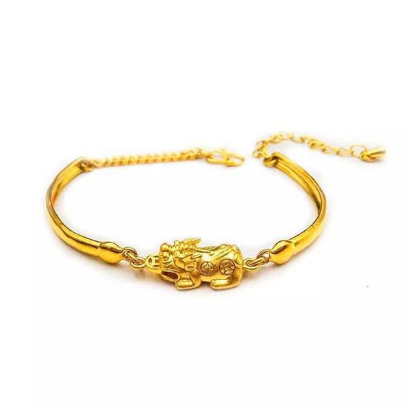 jewelry 925 silver plated gold 3d pixiu bracelet women's korean edition transfer bead jewelry 520 models, Black
jewelry 925 silver plated gold 3d pixiu bracelet women's korean edition transfer bead jewelry 520 models, Black