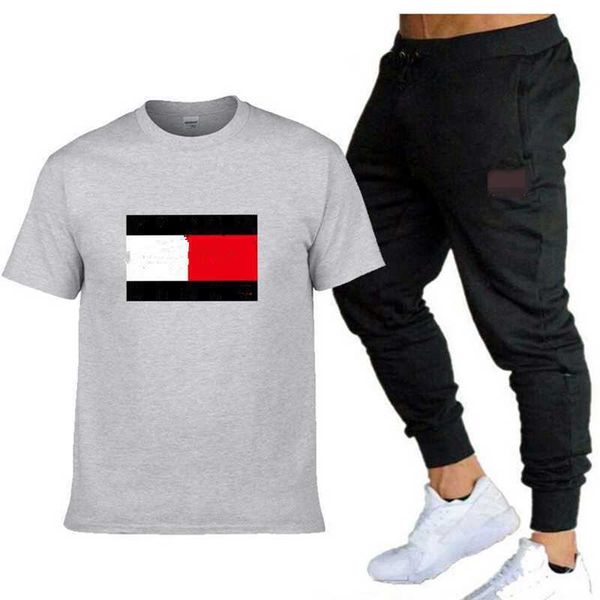 mens plus size clothing designer tracksuits casual two piece pants set printed sportswear cotton short sleeve t shirt outfits, Gray
mens plus size clothing designer tracksuits casual two piece pants set printed sportswear cotton short sleeve t shirt outfits, Gray