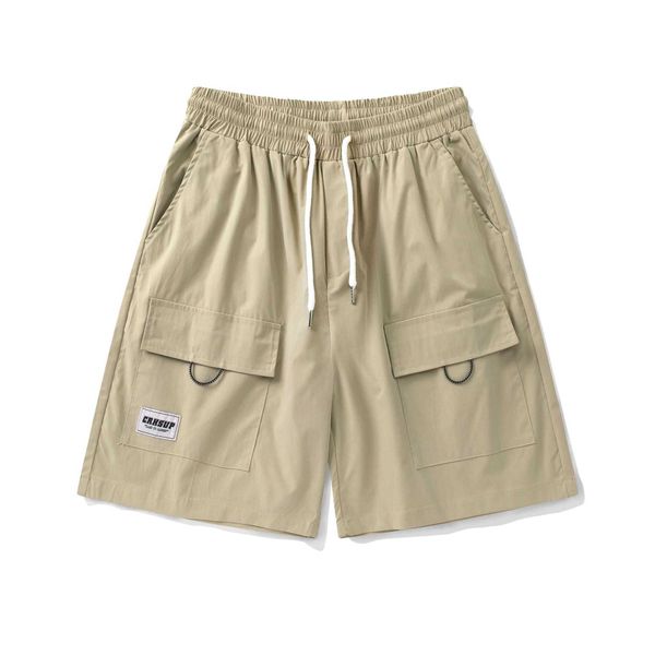 multi pocket work wear casual shorts men's fashion street simple loose wide leg five point pants, White;black
multi pocket work wear casual shorts men's fashion street simple loose wide leg five point pants, White;black