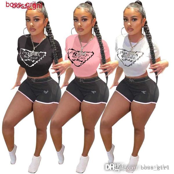designer women tracksuits new high street fashion brand wear two piece set letter printed short sleeve t-shirts and shorts outfits, Gray
designer women tracksuits new high street fashion brand wear two piece set letter printed short sleeve t-shirts and shorts outfits, Gray