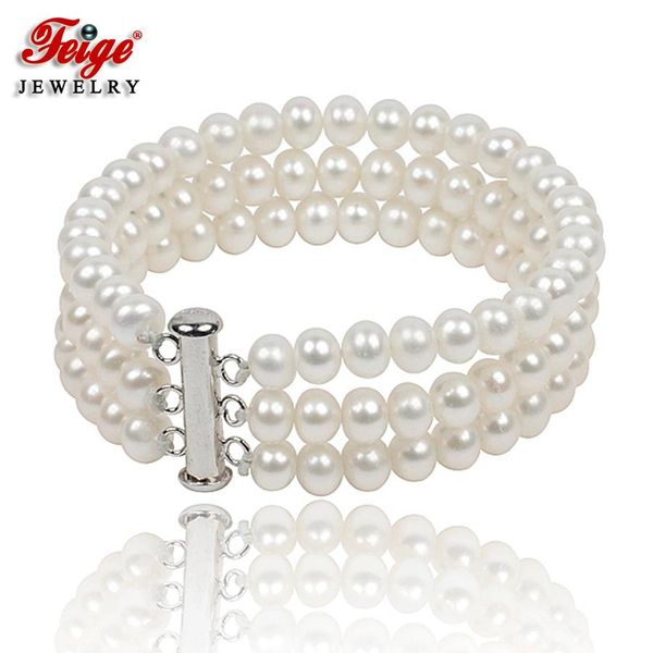 bangle classic multilayer white natural freshwater pearl bracelets for women's party gifts fine jewelry wholesale feige, Black
bangle classic multilayer white natural freshwater pearl bracelets for women's party gifts fine jewelry wholesale feige, Black