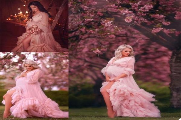 real image pink ruffles long pregnant women robe soft chiffon aline puffy tulle dress maternity poshoot vestido5661791, White
real image pink ruffles long pregnant women robe soft chiffon aline puffy tulle dress maternity poshoot vestido5661791, White