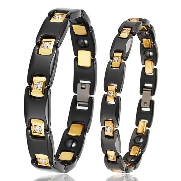 bangle black ceramic bracelet bangle for women men fashion charms magnetic health care bracelets homme femme stainless steel jewellery
bangle black ceramic bracelet bangle for women men fashion charms magnetic health care bracelets homme femme stainless steel jewellery