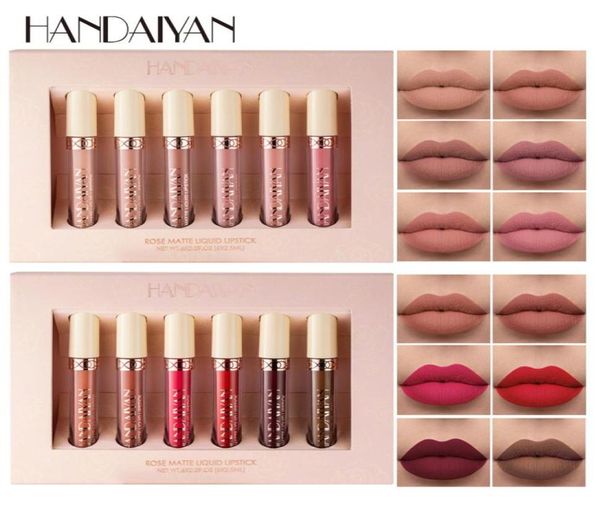 handaiyan makeup set matte liquid lipstick kit 6 colorsbox matt nude velvet lip gloss lips cosmetics tint lipgloss waterproof6912236
handaiyan makeup set matte liquid lipstick kit 6 colorsbox matt nude velvet lip gloss lips cosmetics tint lipgloss waterproof6912236