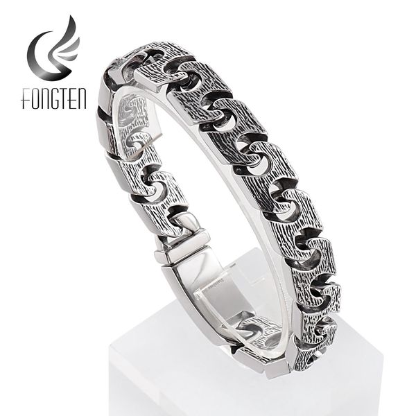 bangle fongten retro viking cuban chain design men bracelet vintage black stainless steel punk link chain male wristband jewelry
bangle fongten retro viking cuban chain design men bracelet vintage black stainless steel punk link chain male wristband jewelry