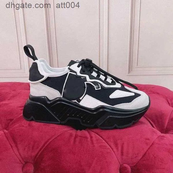 with box men's and women's brand platform casual shoes designer bag s daymaster stitching material women's super soft dg gaba, Black
with box men's and women's brand platform casual shoes designer bag s daymaster stitching material women's super soft dg gaba, Black