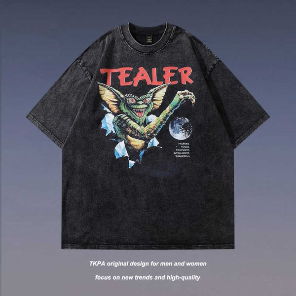 tkpa high street spoof printing wash old short t-shirt men and women hip-hop half sleeve tee shirt china-chic, White;black
tkpa high street spoof printing wash old short t-shirt men and women hip-hop half sleeve tee shirt china-chic, White;black