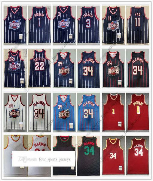 retro mitchell and ness basketball jerseys mcgrady 1 tracy francis 3 steve 11 yao ming drexler 22 clyde 34 hakeem olajuwon 1996-97 black red
retro mitchell and ness basketball jerseys mcgrady 1 tracy francis 3 steve 11 yao ming drexler 22 clyde 34 hakeem olajuwon 1996-97 black red