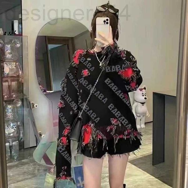 women's sweaters luxuriousfashion sweater tattered autumn winter round neck striped long sleeve women men jacquard cardigan knitting co, White;black
women's sweaters luxuriousfashion sweater tattered autumn winter round neck striped long sleeve women men jacquard cardigan knitting co, White;black