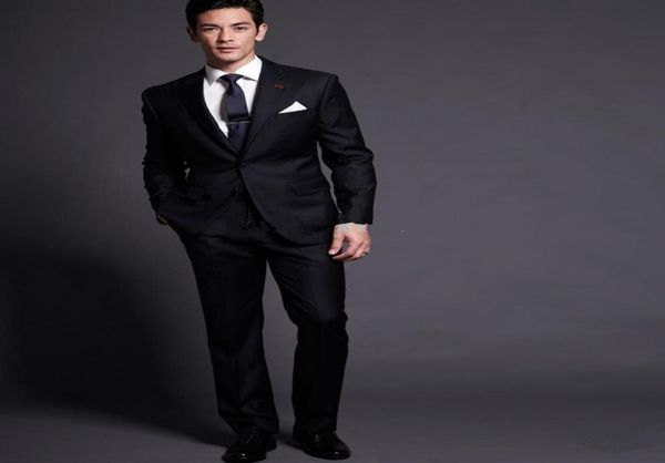 latest custom design two buttons black groom tuxedos notch lapel man groomsmen men wedding suits bridegroom jacketpantstie1818791, Black;gray
latest custom design two buttons black groom tuxedos notch lapel man groomsmen men wedding suits bridegroom jacketpantstie1818791, Black;gray