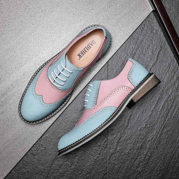 dress shoes autumn fashion trend casual men british formal real leather wedding business brogue loafers oxfords 230522, Black
dress shoes autumn fashion trend casual men british formal real leather wedding business brogue loafers oxfords 230522, Black