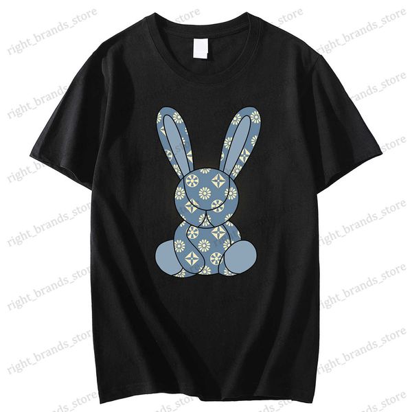 men's t-shirts trendy luxury rabbit print cotton t-shirt 2023 summer short sleeve men's short sleeve printed t-shirt clothing t230, White;black
men's t-shirts trendy luxury rabbit print cotton t-shirt 2023 summer short sleeve men's short sleeve printed t-shirt clothing t230, White;black