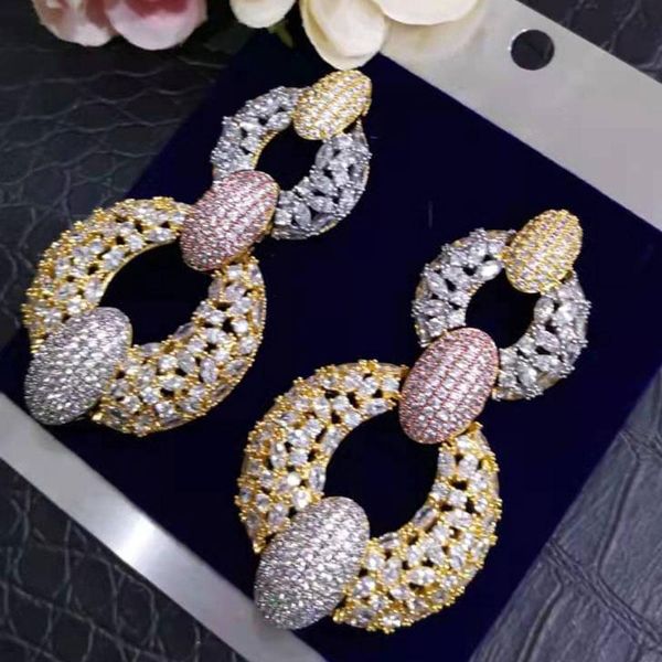knot godki trendy crossover drop earring for women wedding cubic zirconia dubai bridal earrings costume jewelry summer party, Silver
knot godki trendy crossover drop earring for women wedding cubic zirconia dubai bridal earrings costume jewelry summer party, Silver