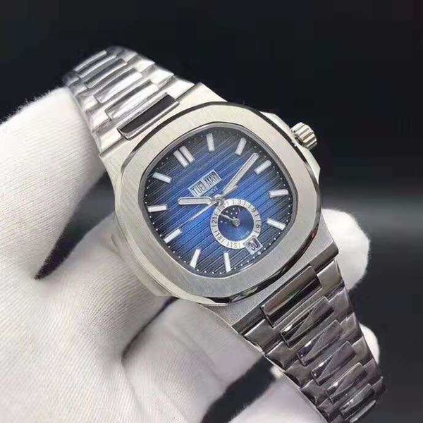 designer men's watch automatic mechanical movement 5726 series 40mm size dial so functions can be used, Slivery;black
designer men's watch automatic mechanical movement 5726 series 40mm size dial so functions can be used, Slivery;black