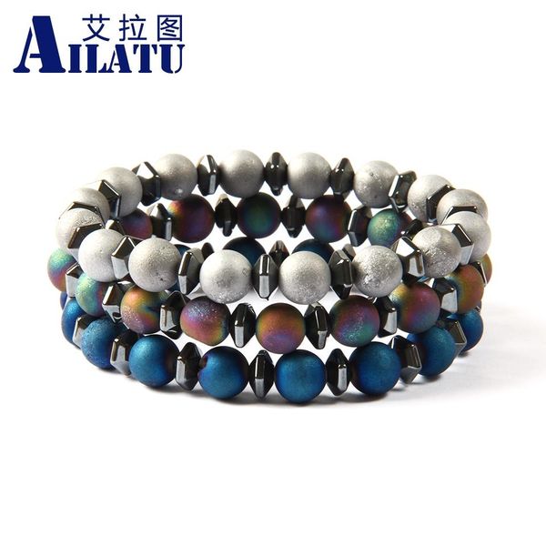 bangle ailatu brand jewelry wholesale new design blue purple and grey scrubs openings laugh healing stone yoga meditation bracelet, Black
bangle ailatu brand jewelry wholesale new design blue purple and grey scrubs openings laugh healing stone yoga meditation bracelet, Black