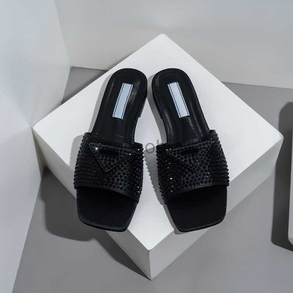 slippers designer slides women luxury slippers rhinestone slipon sandals summer slide ladies beach chunky heels classic p sandal triangle lo, Black
slippers designer slides women luxury slippers rhinestone slipon sandals summer slide ladies beach chunky heels classic p sandal triangle lo, Black