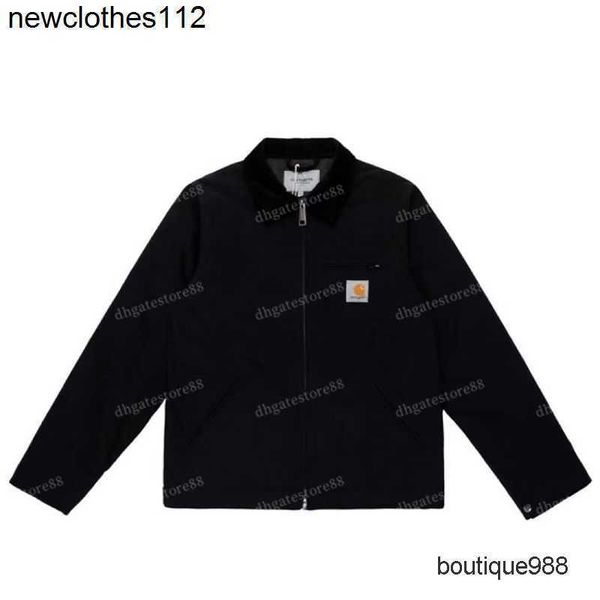 men carhart designer mens jackets wip thick detroit american work clothes cotton jacket men women couple0, Black;brown
men carhart designer mens jackets wip thick detroit american work clothes cotton jacket men women couple0, Black;brown
