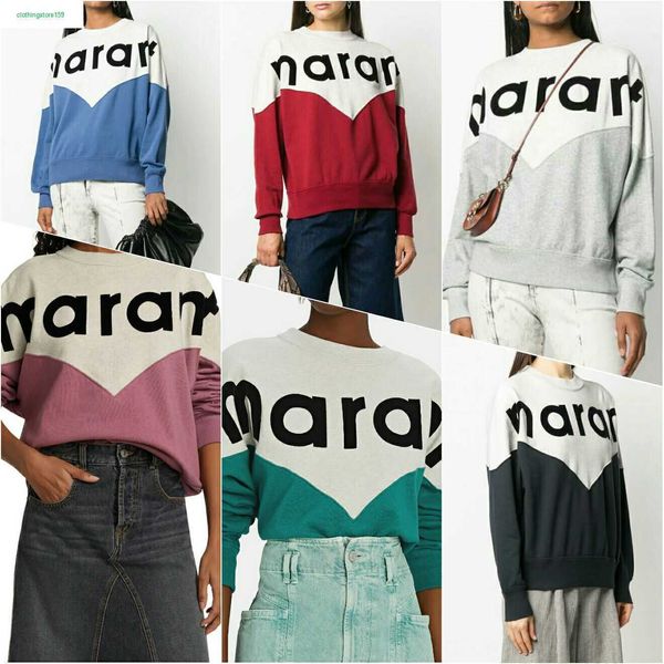 isabel marant cotton pullover sweater women designer fashion sweatshirt alphabet flocking loose hoodie, Black
isabel marant cotton pullover sweater women designer fashion sweatshirt alphabet flocking loose hoodie, Black